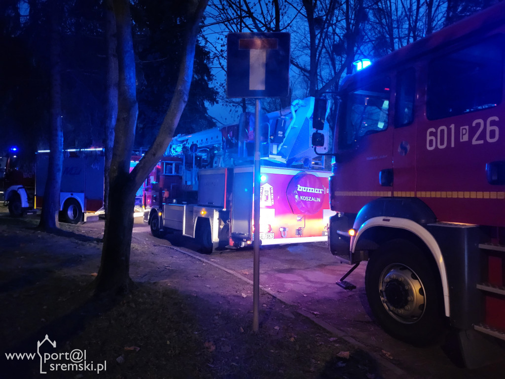 Zadymienie na Chłapowskiego