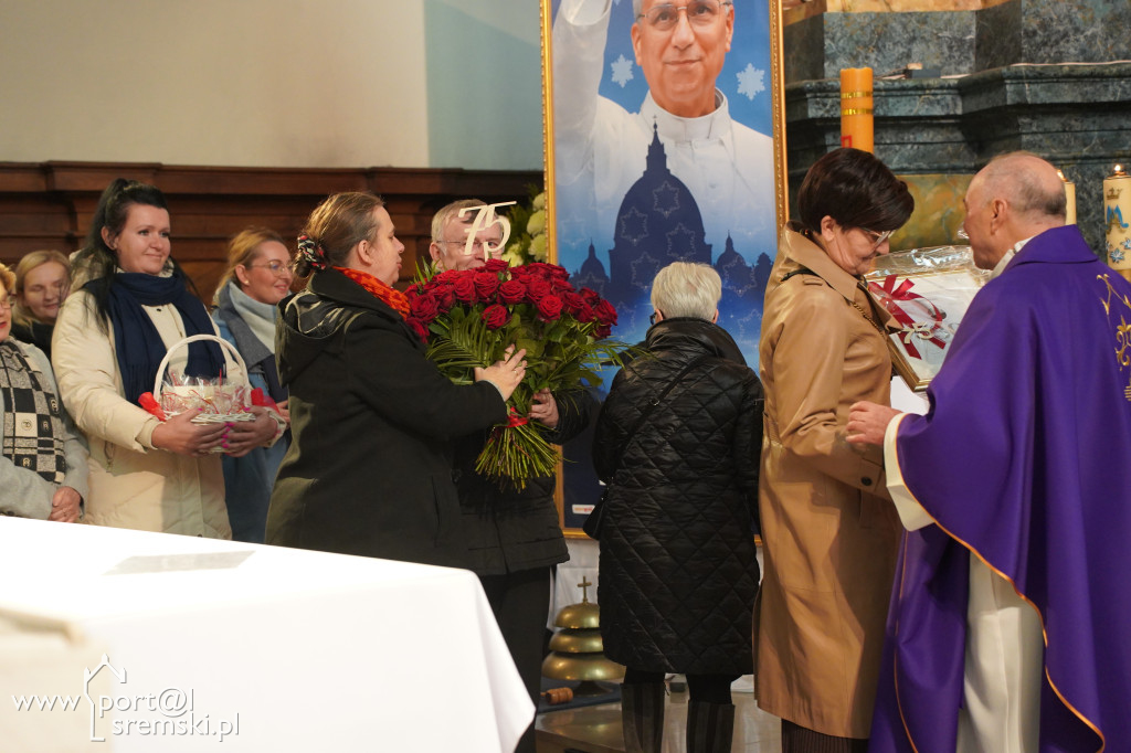 Ks. Marian Brucki świętuje swoje 75. urodziny