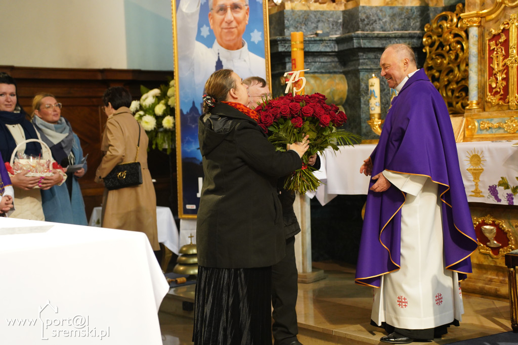 Ks. Marian Brucki świętuje swoje 75. urodziny