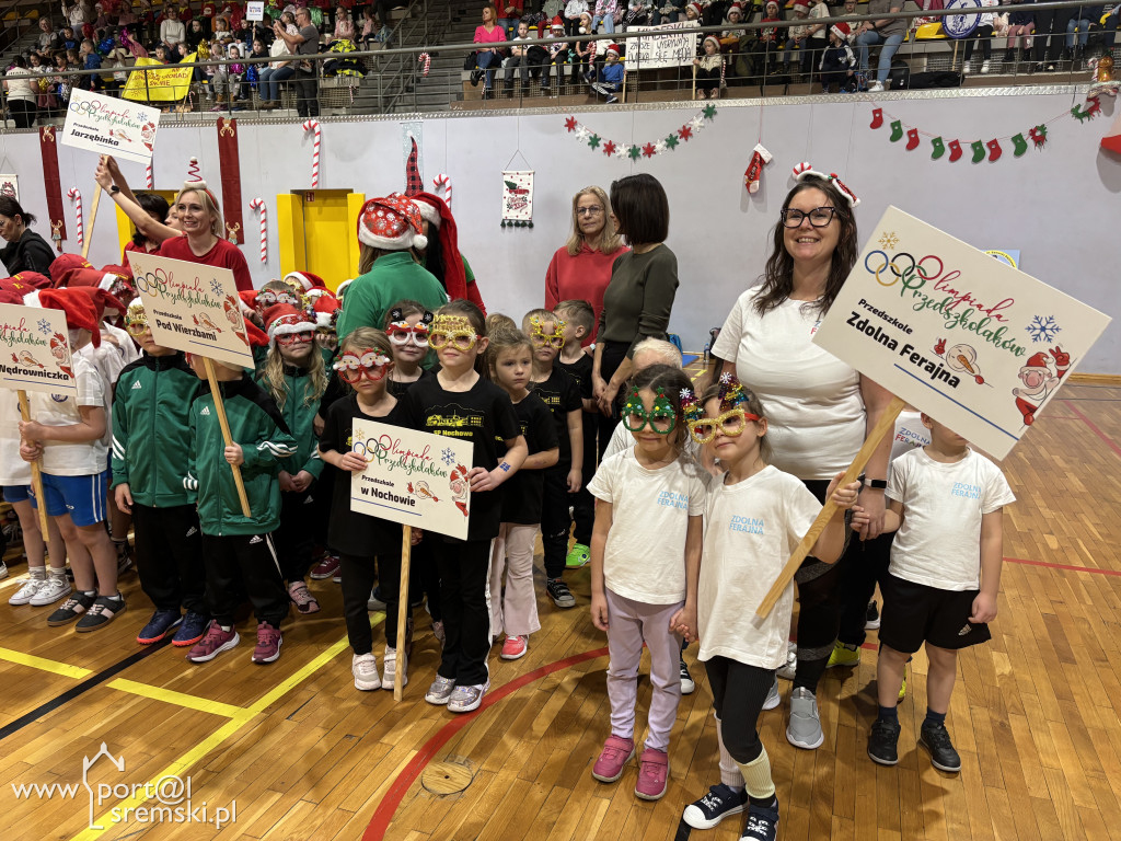 Mikołajkowa Olimpiada Przedszkolaków