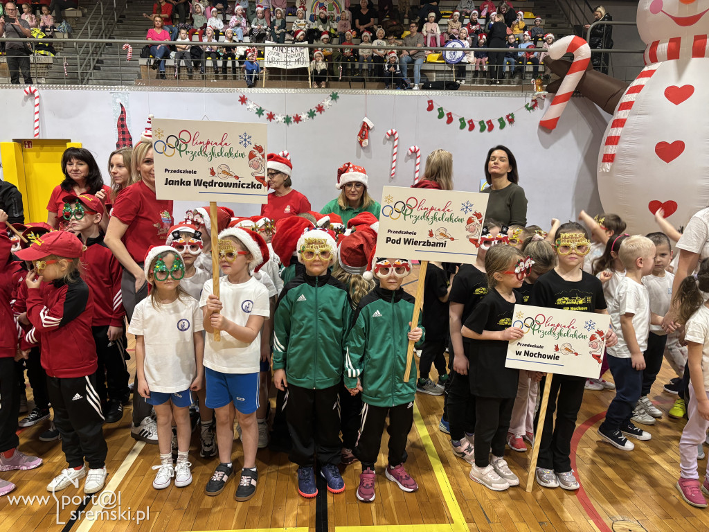 Mikołajkowa Olimpiada Przedszkolaków