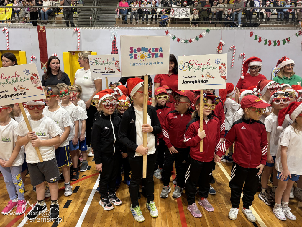 Mikołajkowa Olimpiada Przedszkolaków