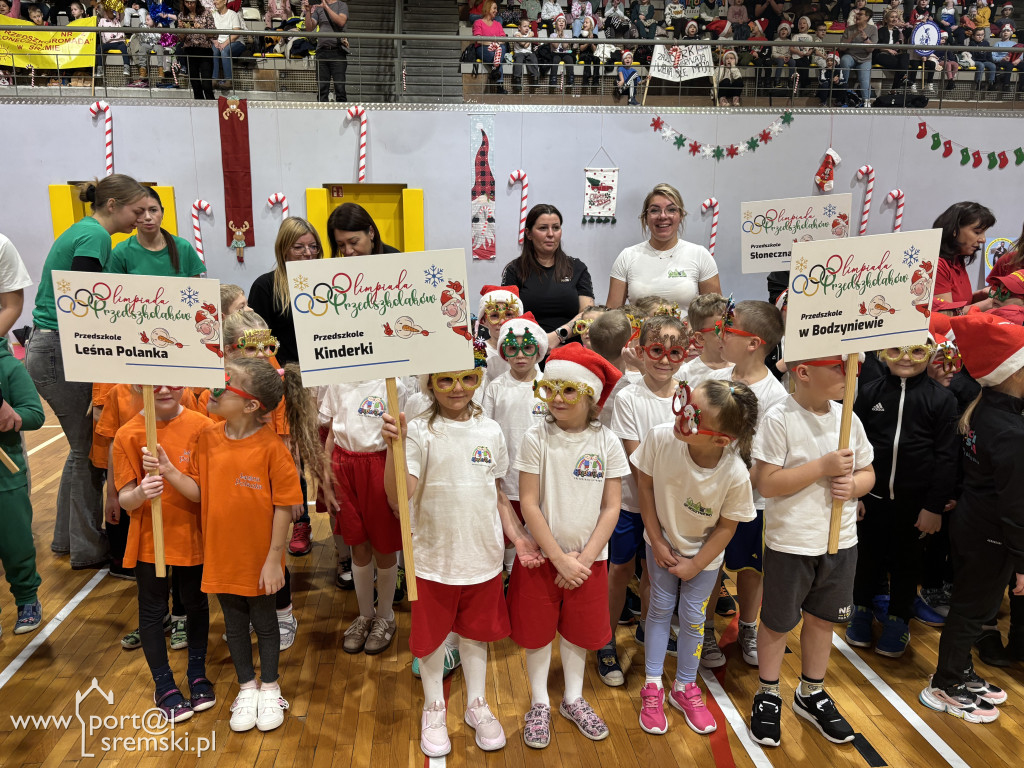 Mikołajkowa Olimpiada Przedszkolaków