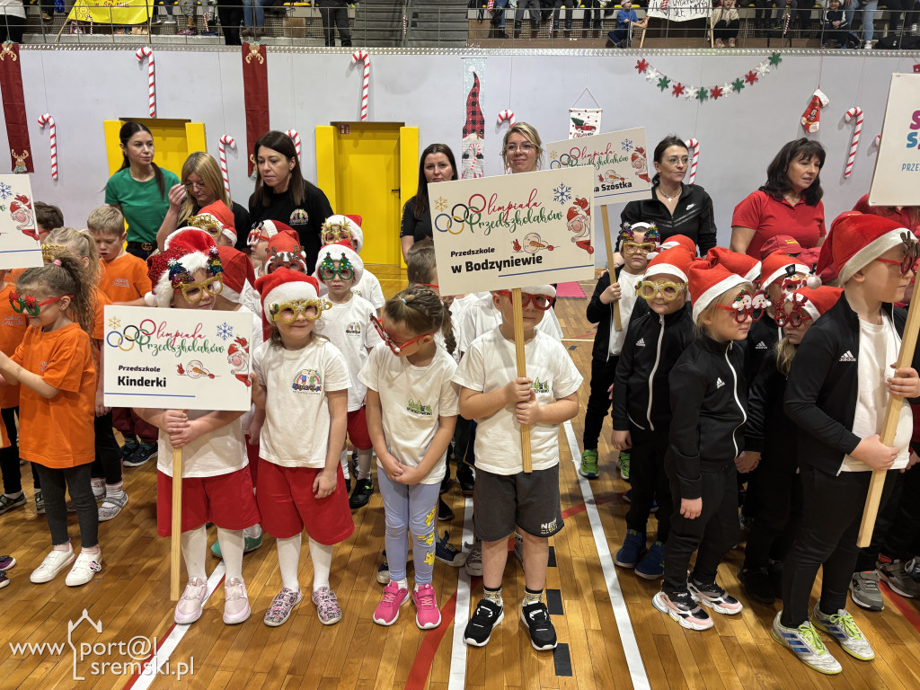 Mikołajkowa Olimpiada Przedszkolaków