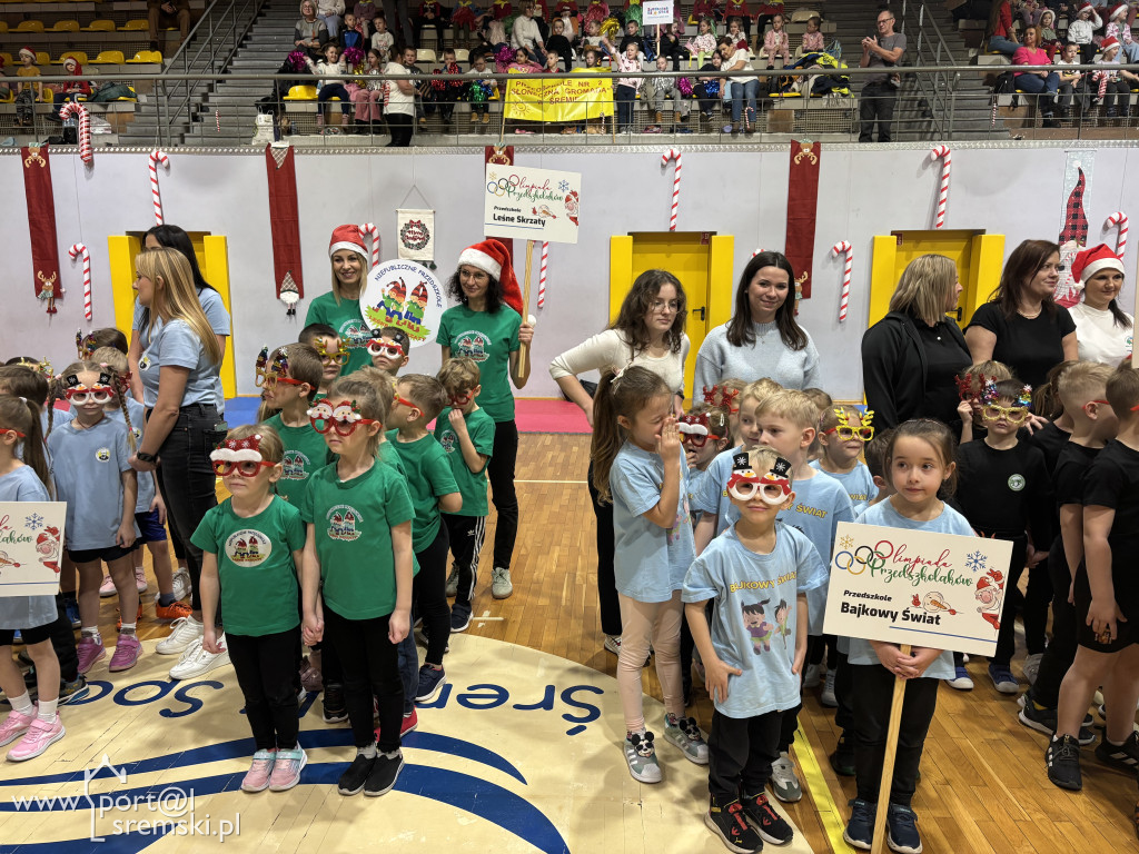 Mikołajkowa Olimpiada Przedszkolaków