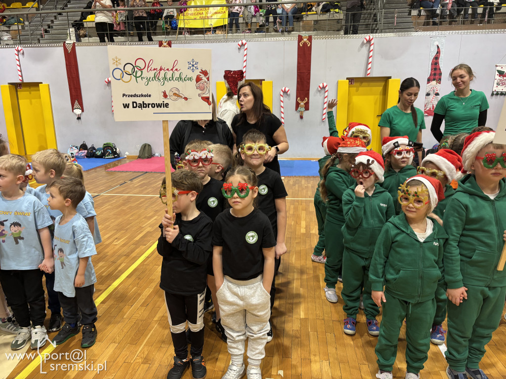 Mikołajkowa Olimpiada Przedszkolaków