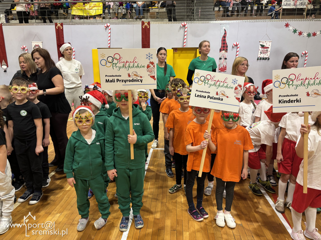 Mikołajkowa Olimpiada Przedszkolaków