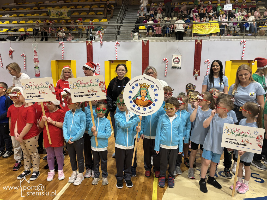 Mikołajkowa Olimpiada Przedszkolaków