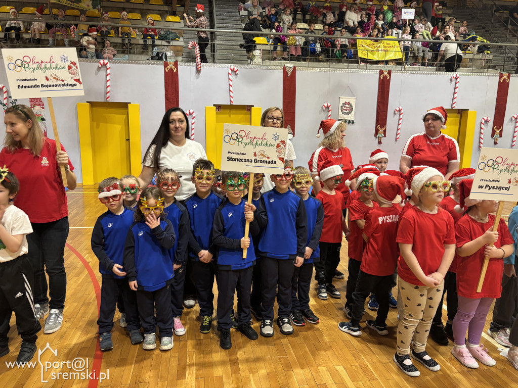 Mikołajkowa Olimpiada Przedszkolaków