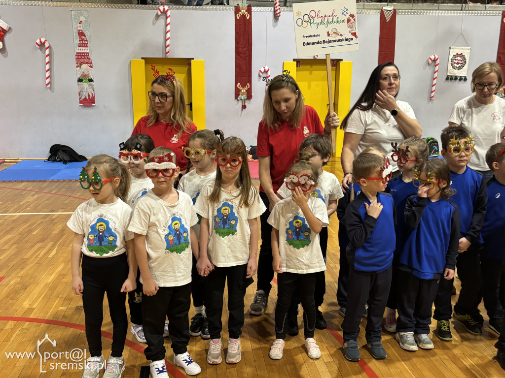 Mikołajkowa Olimpiada Przedszkolaków