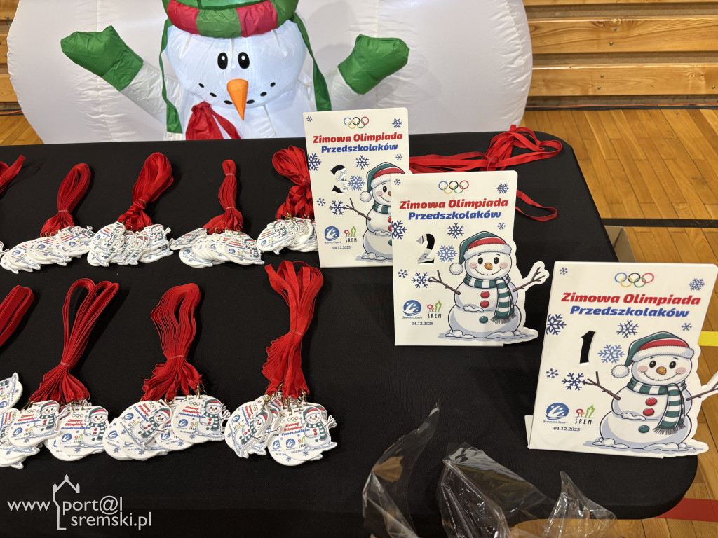Mikołajkowa Olimpiada Przedszkolaków