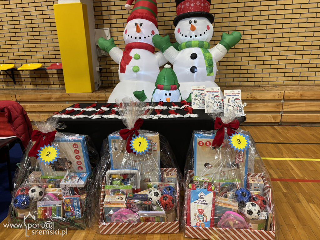 Mikołajkowa Olimpiada Przedszkolaków