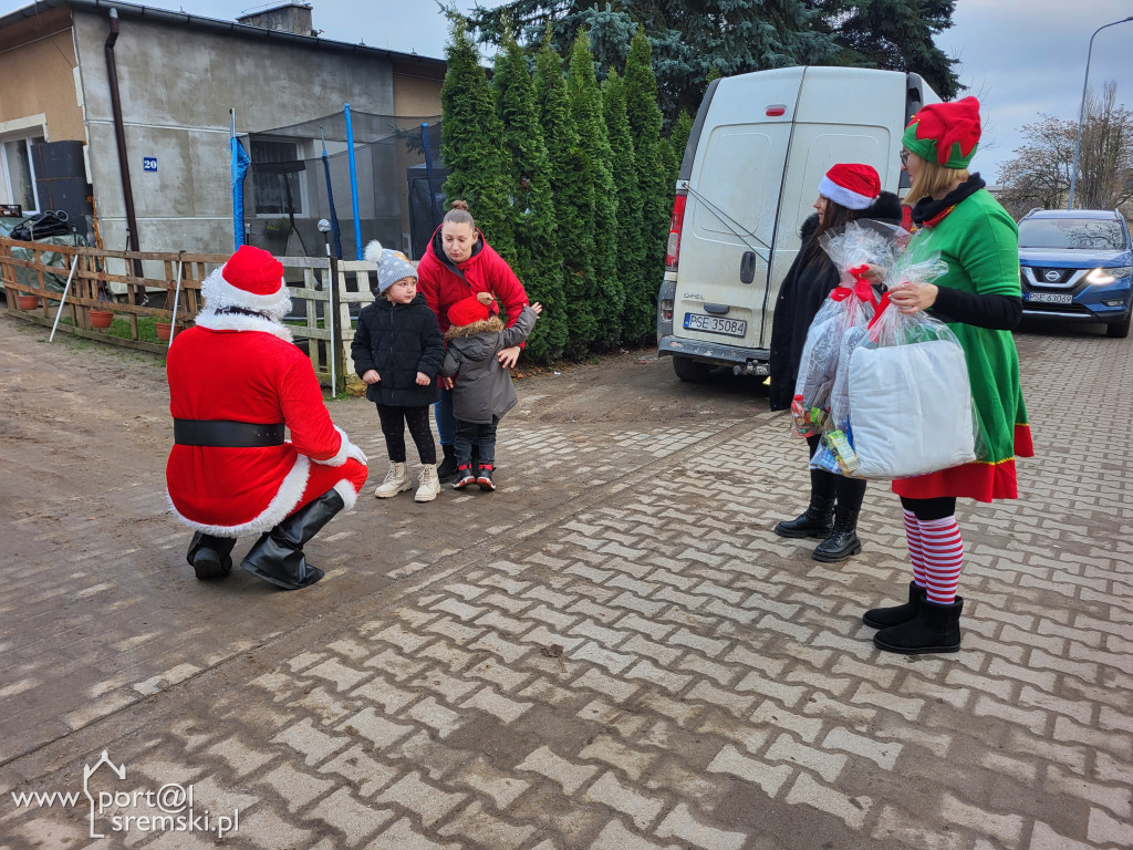 Mikołaj odwiedził dzieci w  Chrząstowie