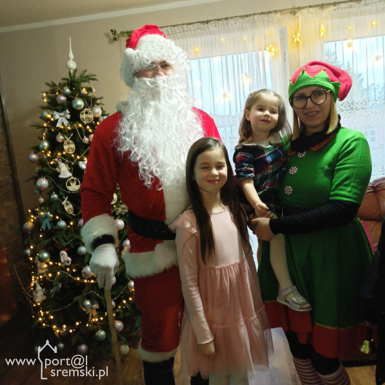 Mikołaj odwiedził dzieci w  Chrząstowie