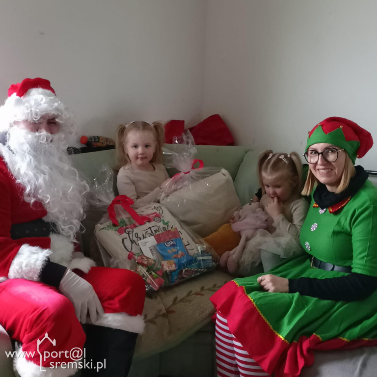Mikołaj odwiedził dzieci w  Chrząstowie
