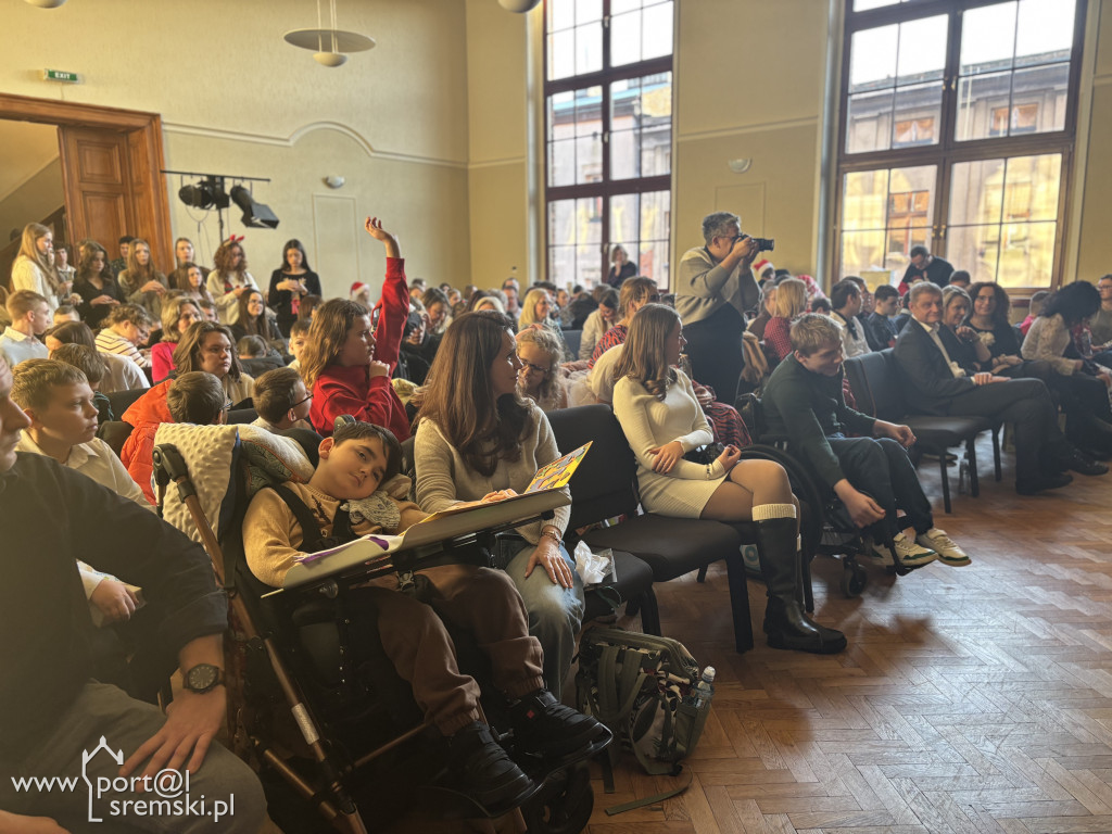 Spotkanie świąteczne LO i Szkoły nr 3 im. Marii Grzegorzewskiej