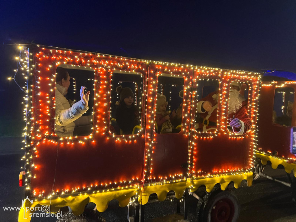 Do tych miejscowości dzisiaj  udał się św. Mikołaj pociągiem
