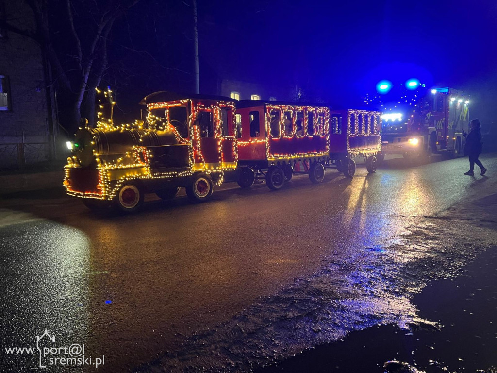 Do tych miejscowości dzisiaj  udał się św. Mikołaj pociągiem