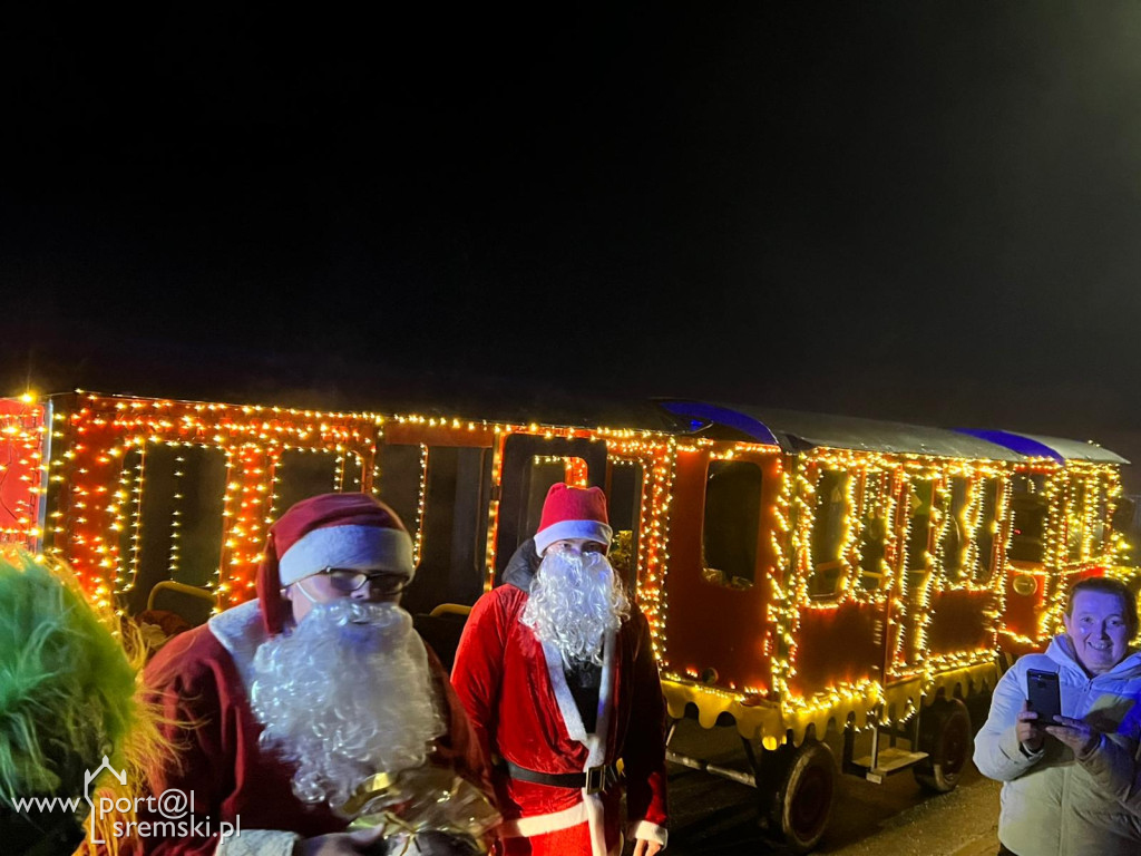 Do tych miejscowości dzisiaj  udał się św. Mikołaj pociągiem