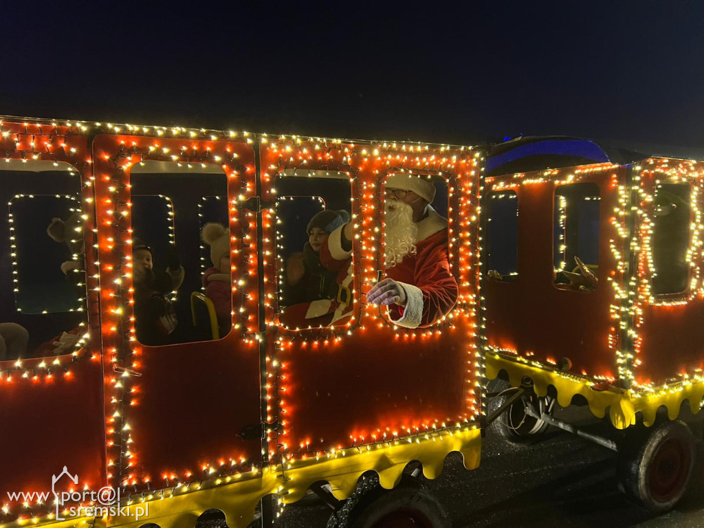 Do tych miejscowości dzisiaj  udał się św. Mikołaj pociągiem