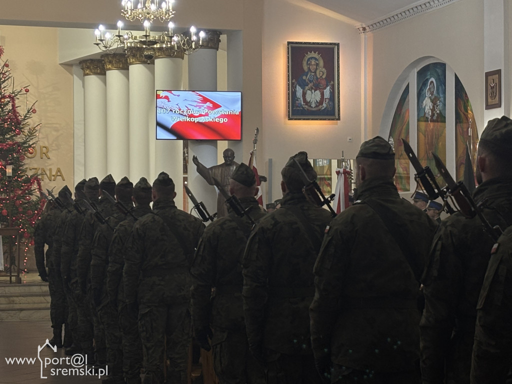 Śremskie obchody 107. rocznicy wybuchu Powstania Wielkopolskiego