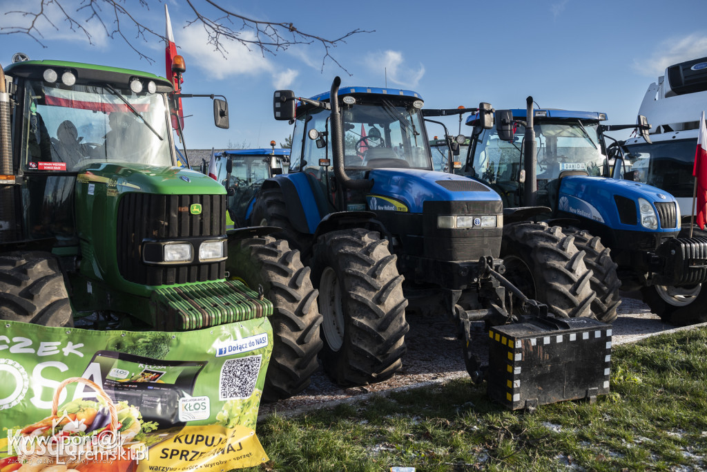 Rolnicy w Jerce protestowali  przeciwko umowie z Mercosur
