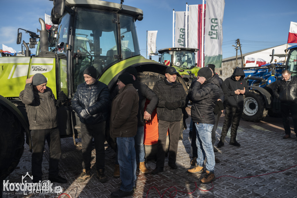 Rolnicy w Jerce protestowali  przeciwko umowie z Mercosur