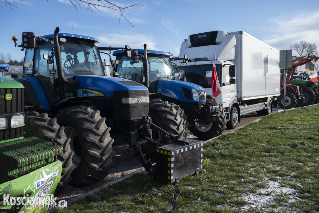 Rolnicy w Jerce protestowali  przeciwko umowie z Mercosur