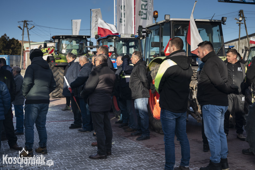 Rolnicy w Jerce protestowali  przeciwko umowie z Mercosur