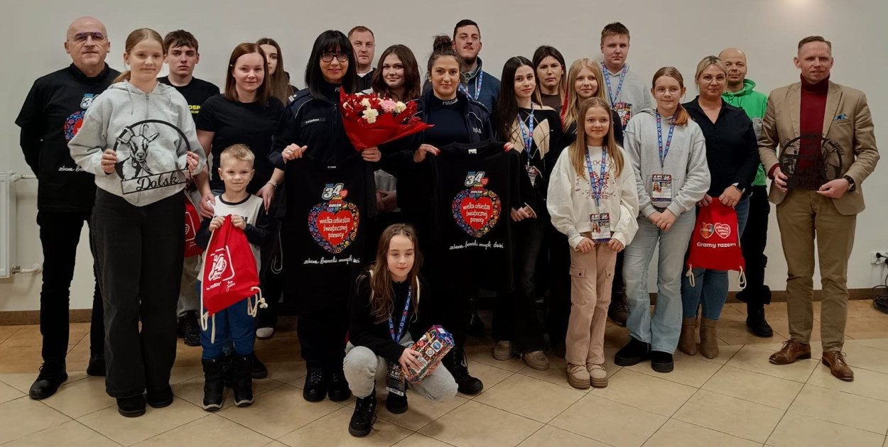 Wolontariusze w Dolsku