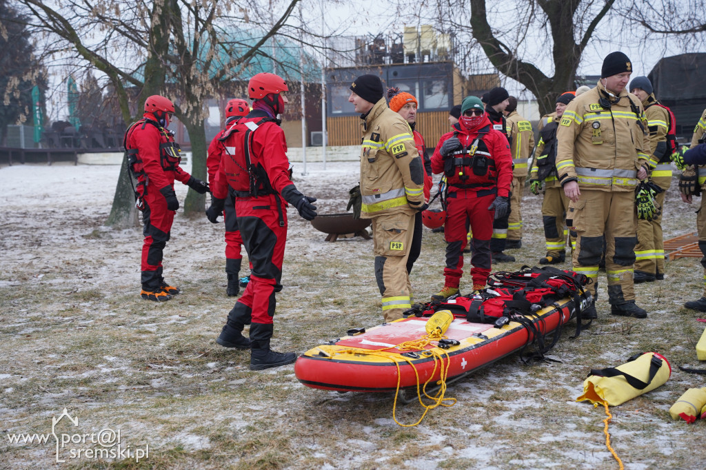 Ćwiczenia na lodzie