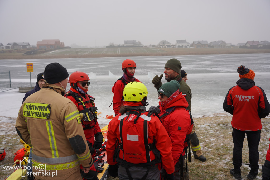 Ćwiczenia na lodzie