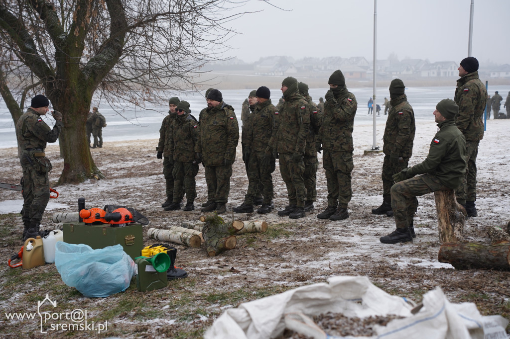 Ćwiczenia na lodzie