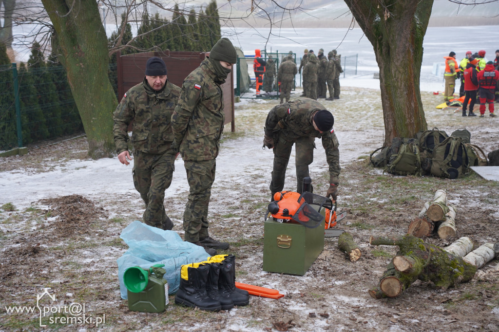 Ćwiczenia na lodzie