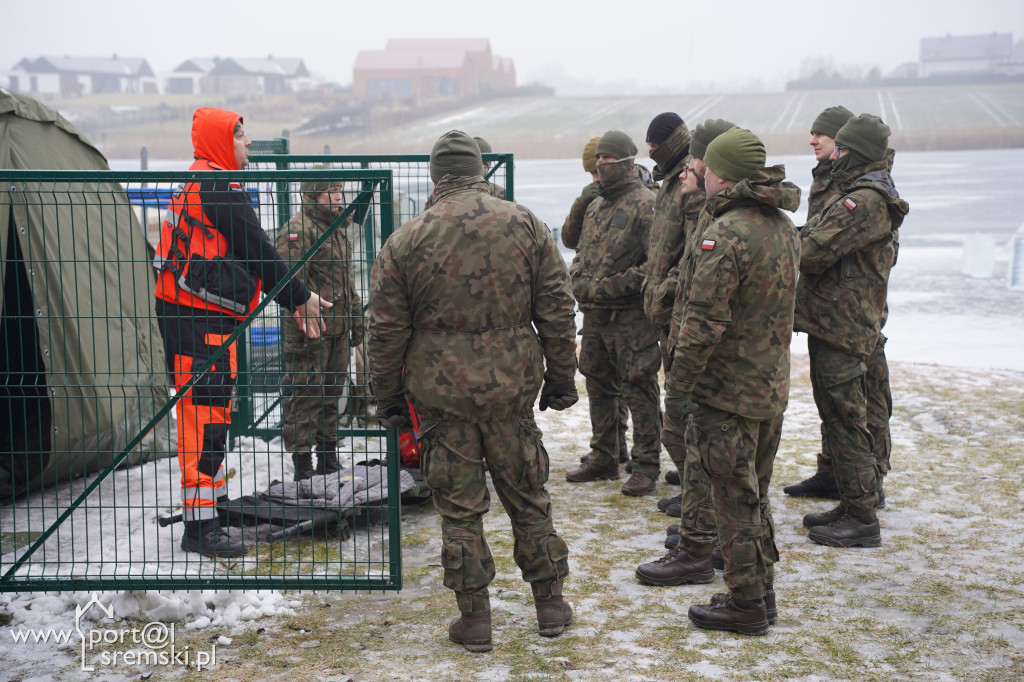 Ćwiczenia na lodzie