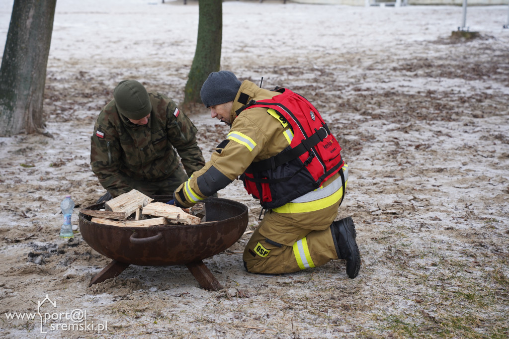 Ćwiczenia na lodzie