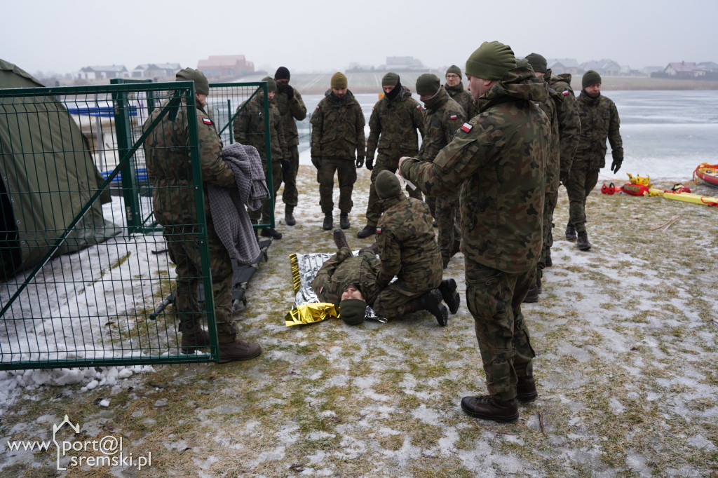 Ćwiczenia na lodzie