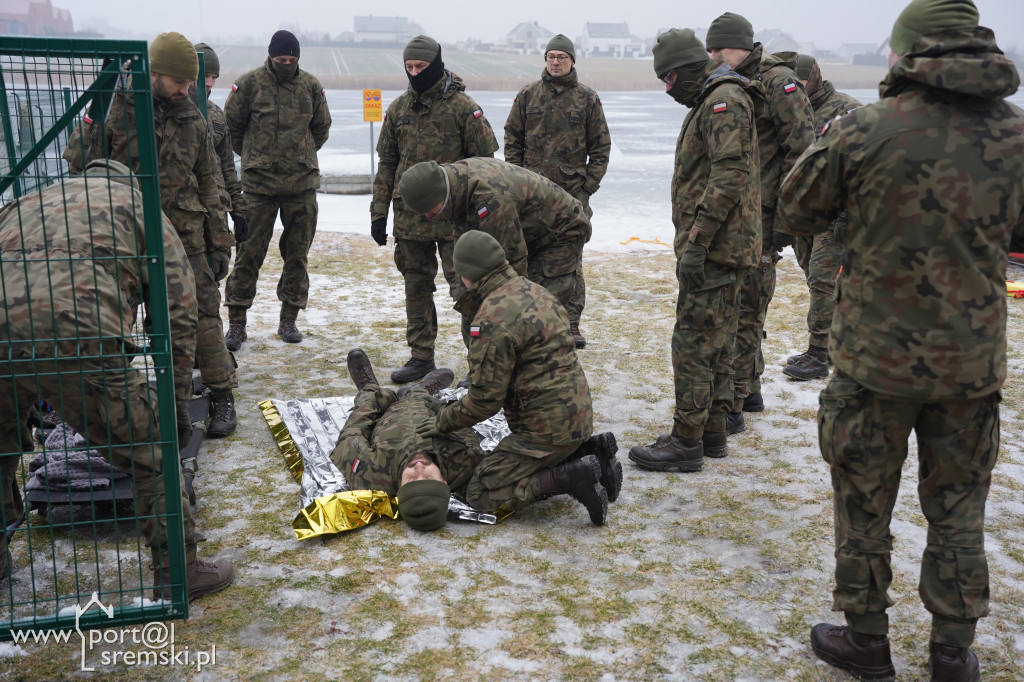 Ćwiczenia na lodzie