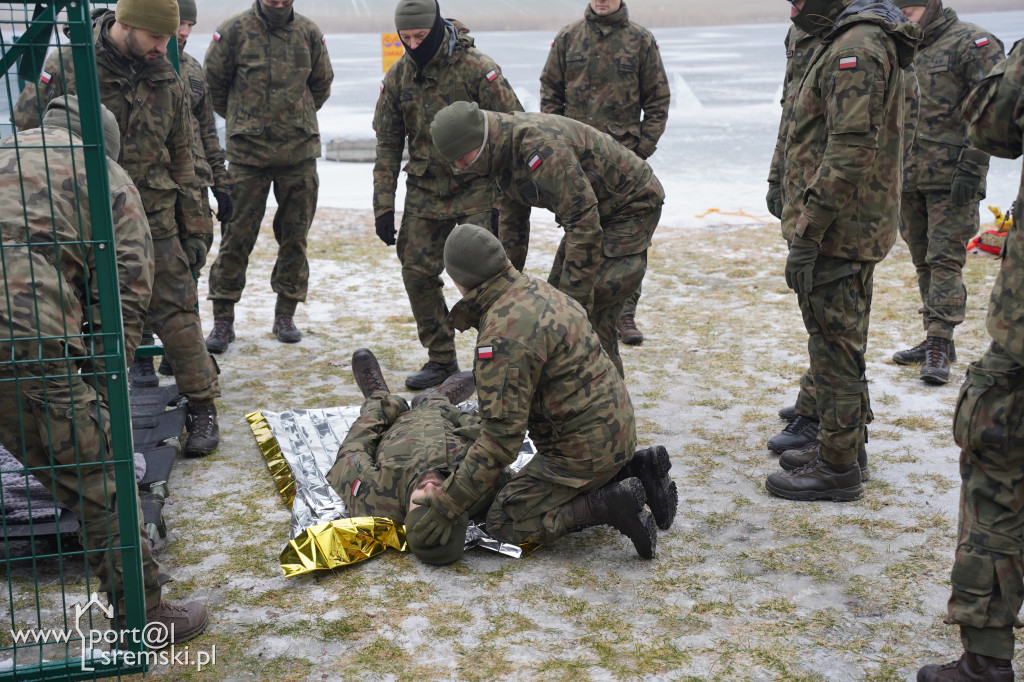 Ćwiczenia na lodzie