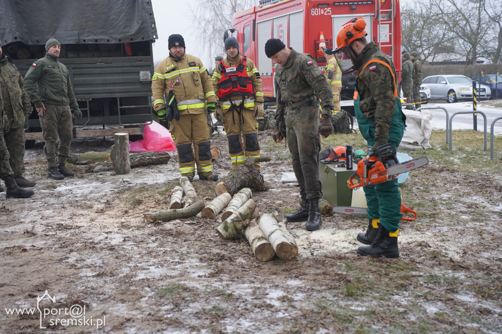 Ćwiczenia na lodzie