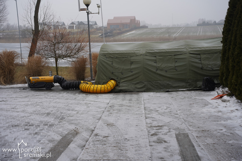 Ćwiczenia na lodzie