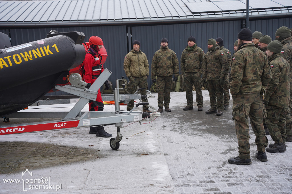 Ćwiczenia na lodzie