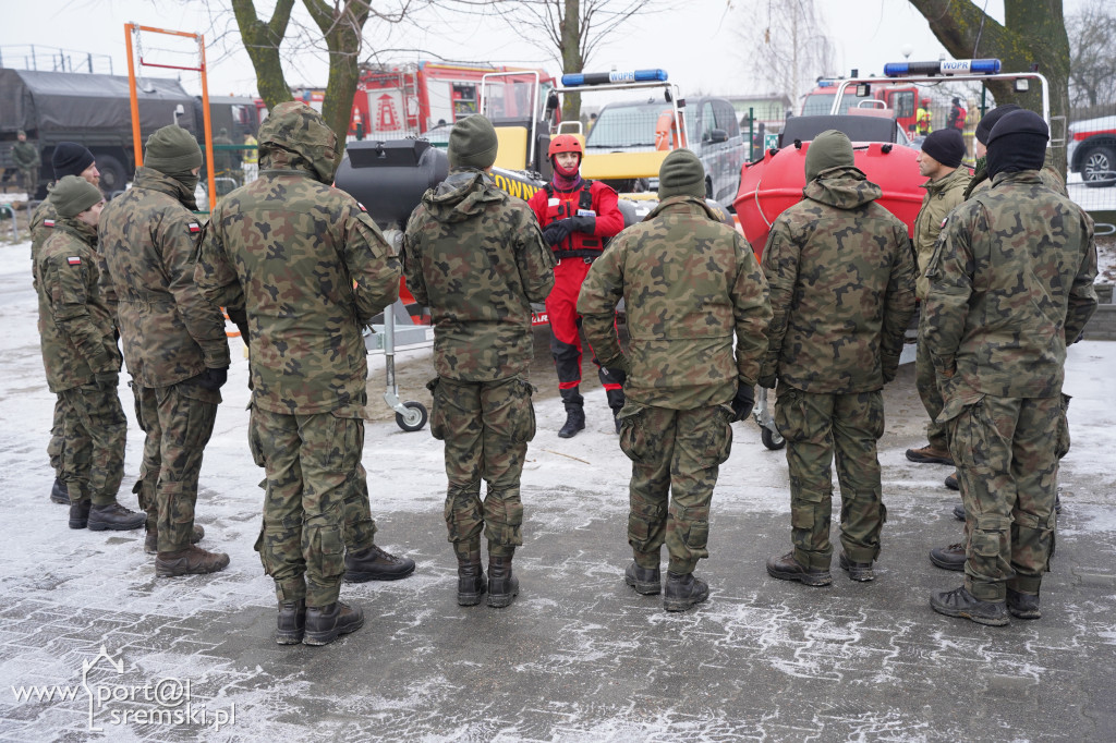 Ćwiczenia na lodzie