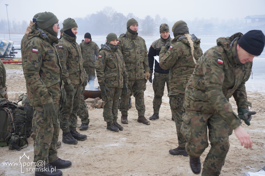 Ćwiczenia na lodzie