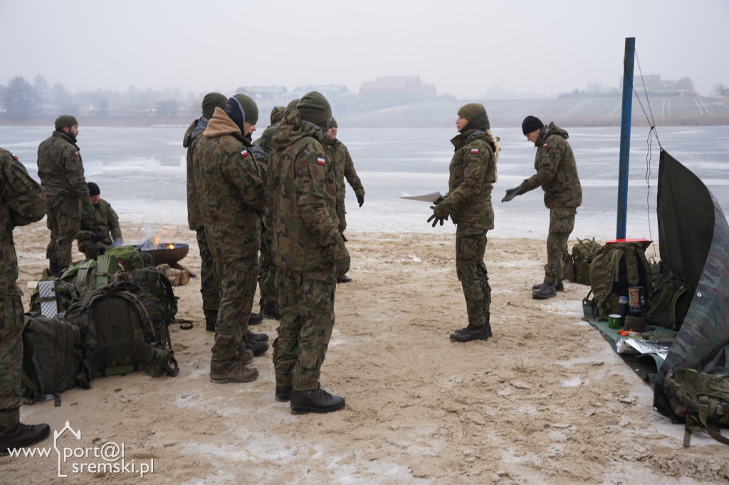 Ćwiczenia na lodzie