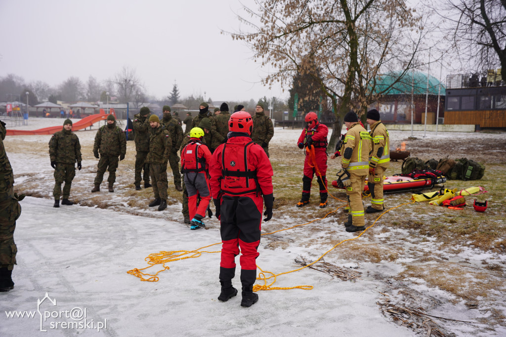 Ćwiczenia na lodzie