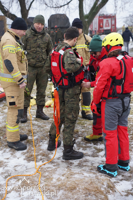 Ćwiczenia na lodzie