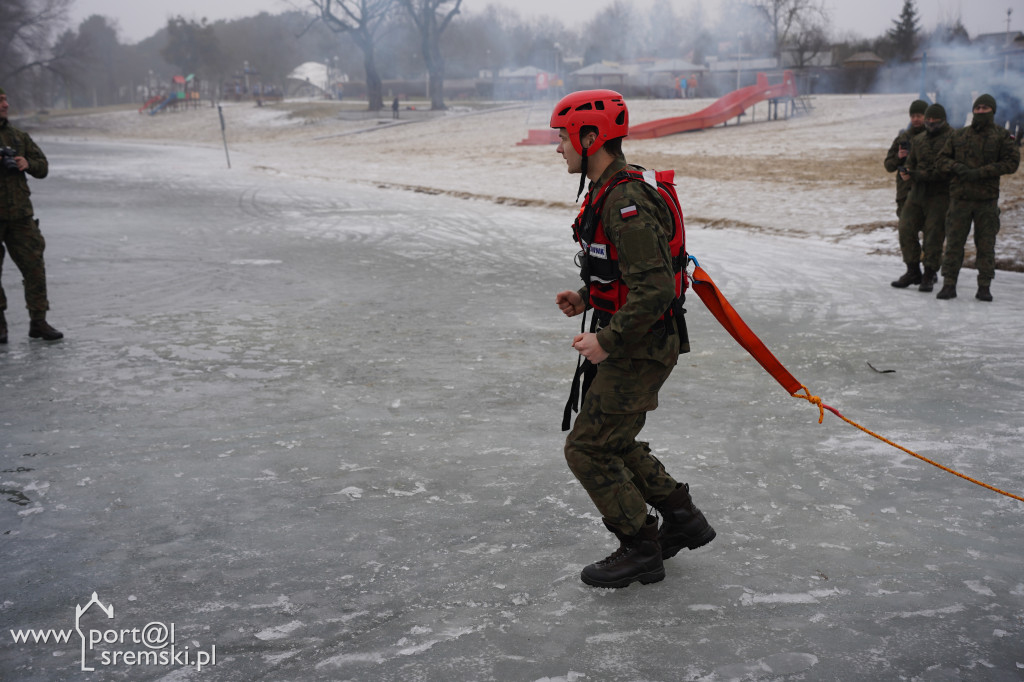 Ćwiczenia na lodzie