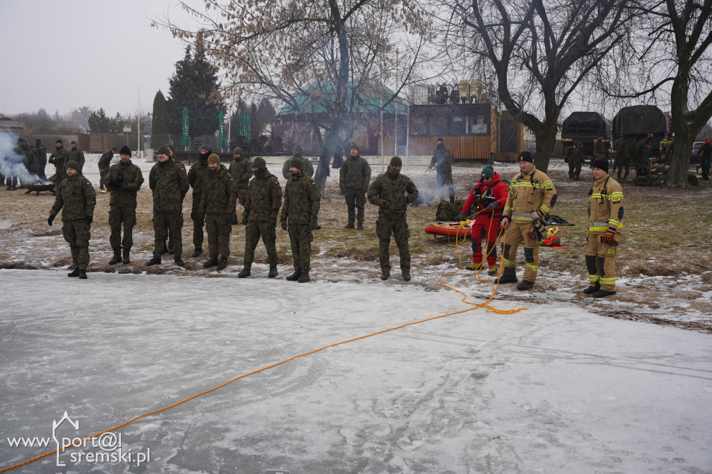 Ćwiczenia na lodzie