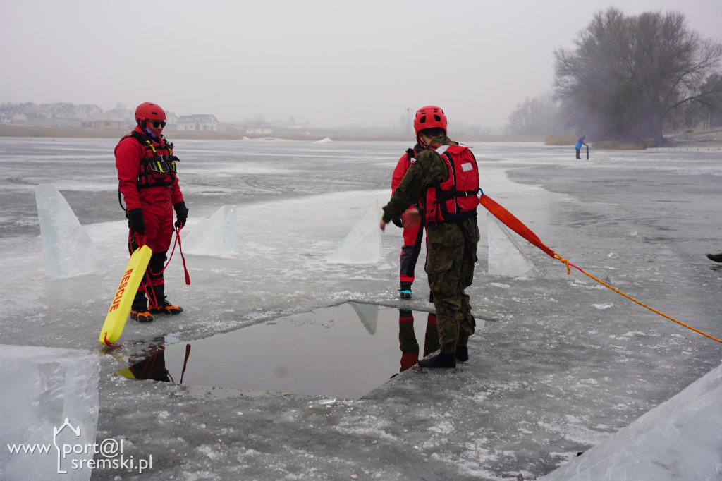 Ćwiczenia na lodzie